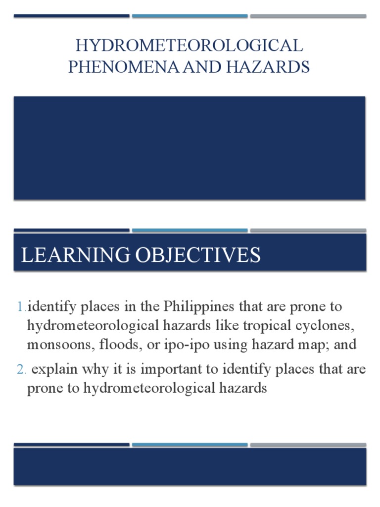 Hydrometeorological Phenomena And Hazards Pdf Monsoon Tornadoes