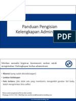 Panduan Pengisian Administrasi HC