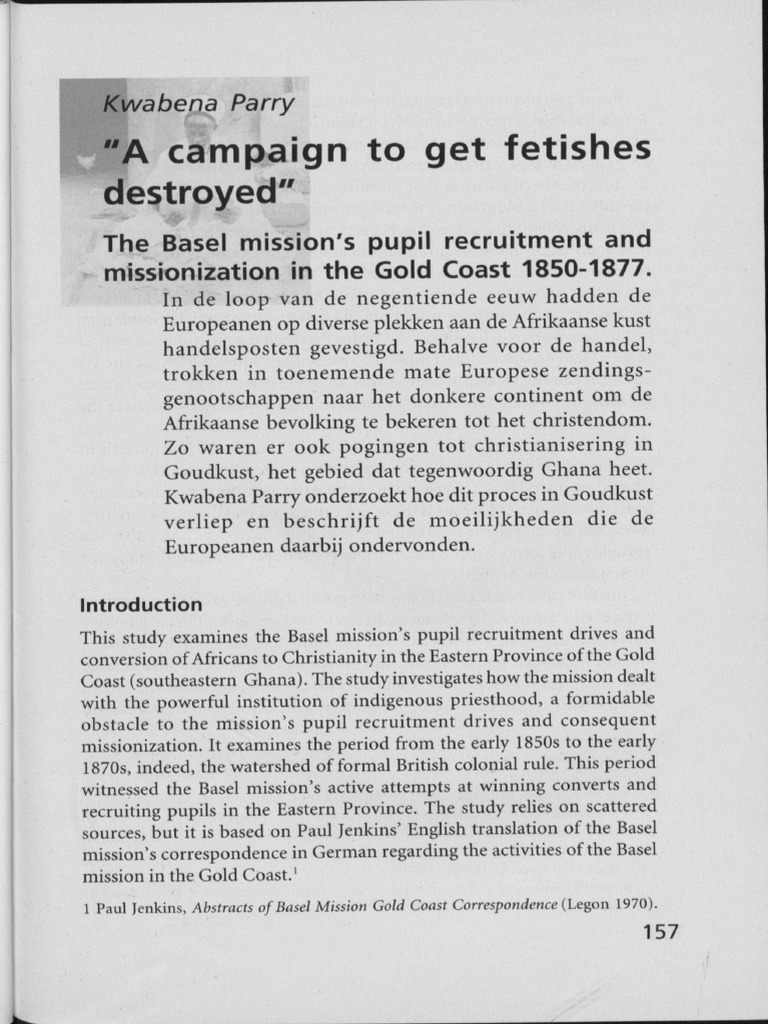 Fetish Prest PDF Priest Missionary