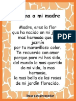 Poemas Cortos para Mamá