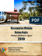 Kecamatan Wabula Dalam Angka 2019