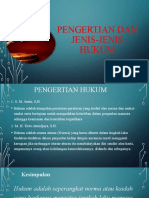 Pengertian Dan Jenis-Jeni Hukum