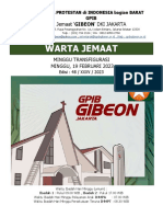 GPIB Gereja Minggu Transfigurasi