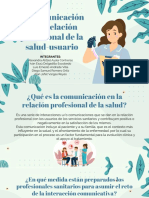 La Comunicación en La Relación Profesional de La Salud-Usuario.