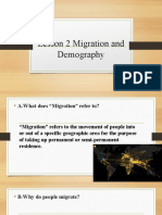 Lesson 2migration and Demography