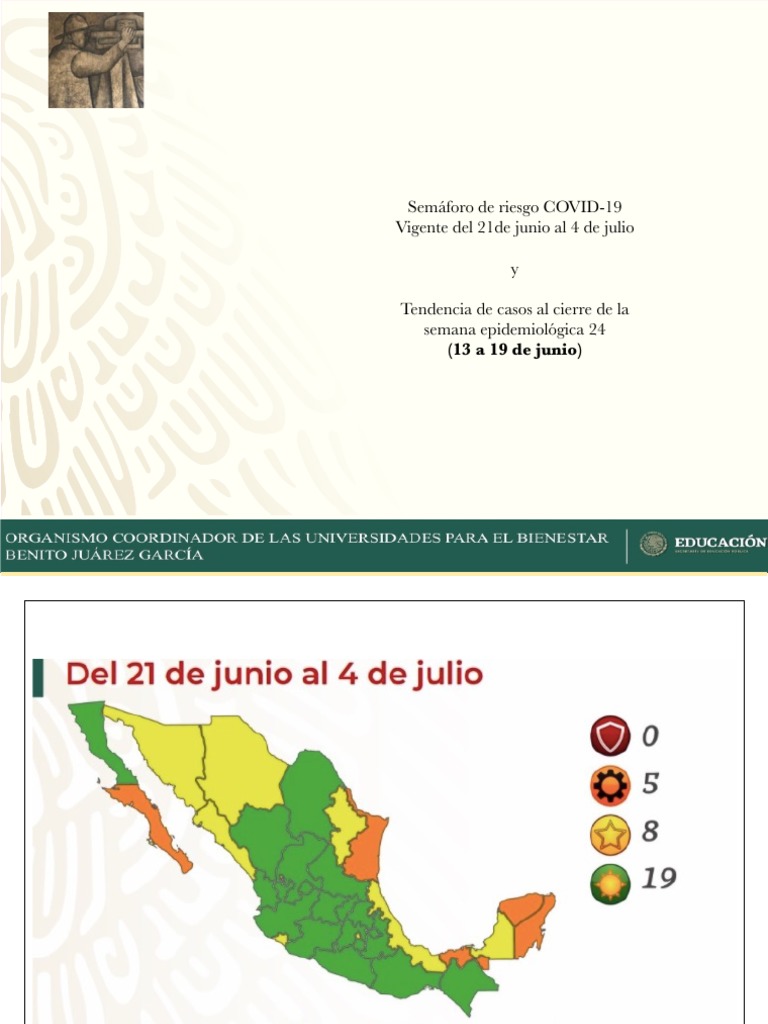 Semana Epidemiológica 24 PDF Ciudad de México México