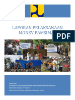 Laporan Pelaksanaan Monev Pamsimas 2018