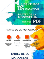 Partes de La Monografía 2023