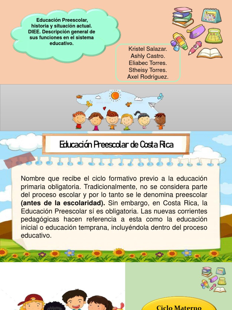 Educación Preescolar | PDF | Educación de la primera infancia