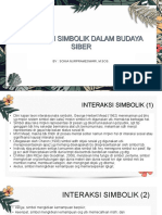 Interaksi Simbolik Dalam Budaya Siber