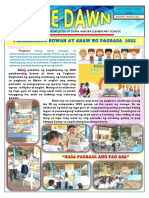 Dona Aurora Es Calauag 108599 Araw NG Pagbasa 2022 Newsletter