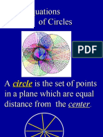 Equations of Circles: Formulas and Examples