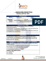 Planeación Didáctica GENERAL