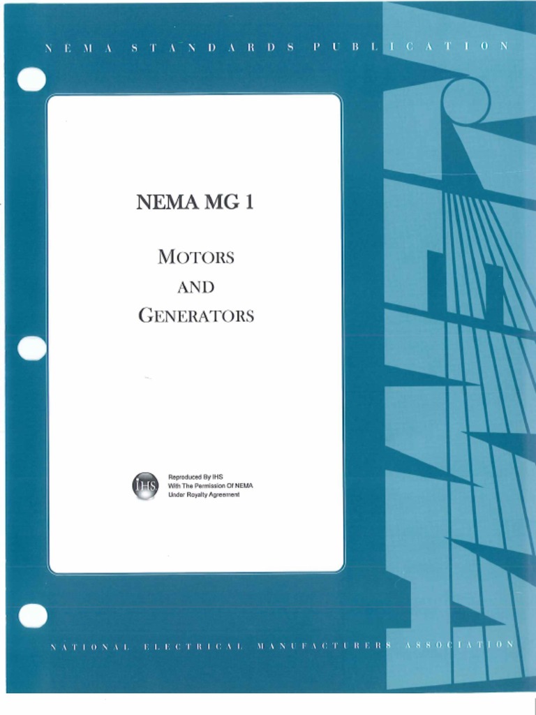 Nema MG 1 PDF