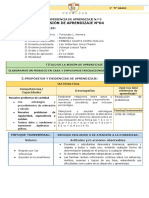 Sesion de Aprendizaje Experciencia 9 Nro 4