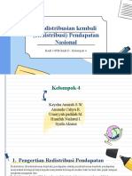 Pendistribusian Pendapatan