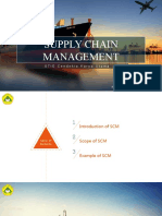 Introduction of Supply Chain Management