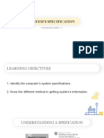 1.1-2 System Specification