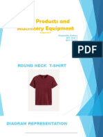 Sewn Product Machinery Equipment T-Shirt Diagram