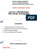 Chapter-2 Morphology