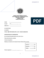 2021 P5 English Semestral Assessment 2 Henry Park