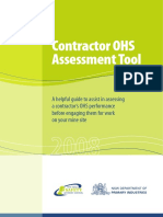 Contractor Ohs Assessment Tool Final Website Version