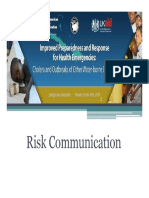 Risk Communication