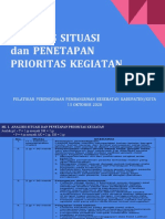 @analisis Situasi Dan Penetapan Prioritas Kegiatan