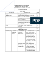 RUBIK PENILAIAN PRAKTIKUM PENGANTAR TEKNOLOGI PERTAMBANGAN