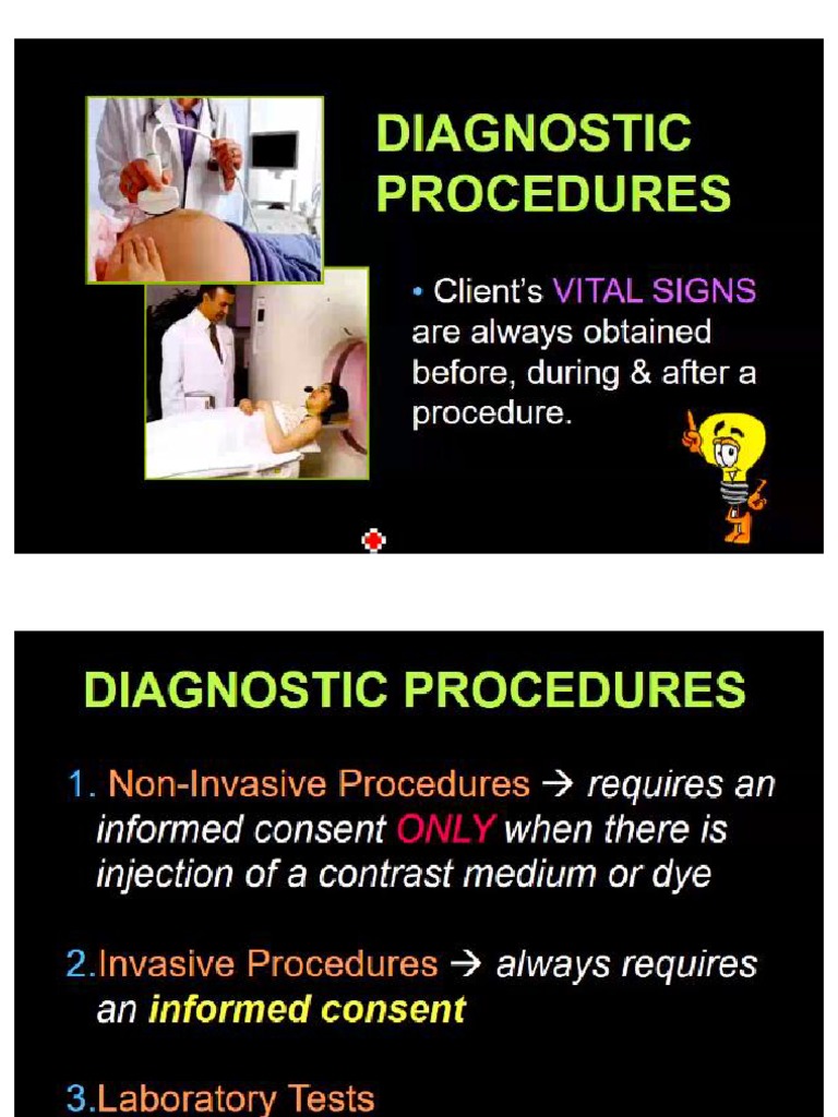 Diagnostic Procedures | PDF