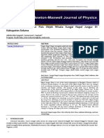 Jurnal Fisika (Adinda Hija Syaputri) - Karakteristik Parameter Fisis Objek Wisata Sungai Napal Jungur Di Kabupaten Seluma