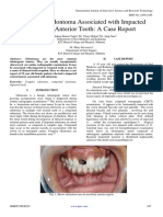 Compound Odontoma Associated With Impacted Maxillary Anterior Teeth A Case Report
