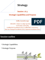 Strategic Capabilities Purpose