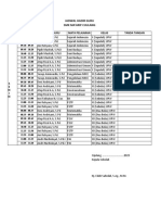 Daftar Hadir Harian Guru