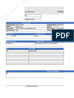 Purchase Order Form