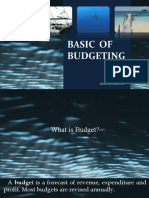 5 Basic of Budgeting