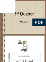 Week 2 3rd Quarter