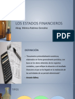 7los Estados Financieros.