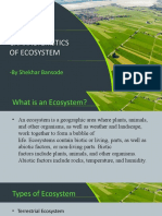 Characteristics of Ecosystems