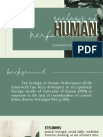 The Ecology of Human Performance framework explained