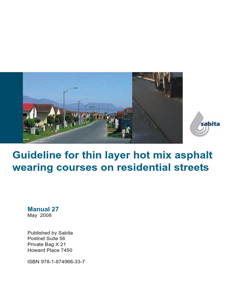 For Manual 27 | PDF | Road Surface | Asphalt