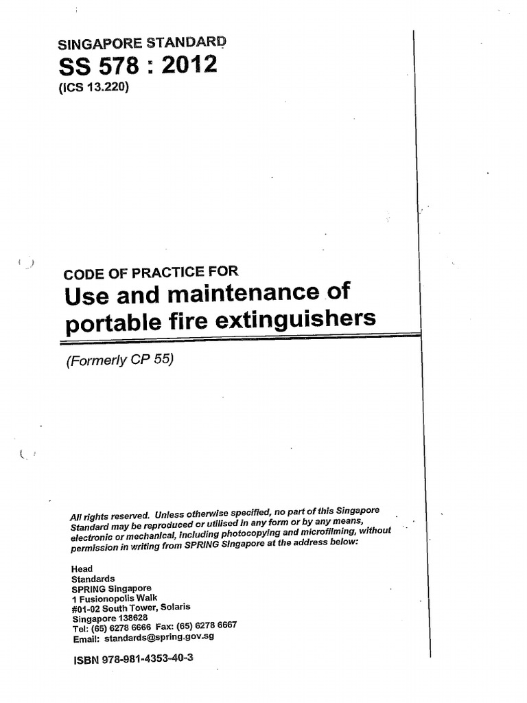 SS 578 (Ext) | PDF