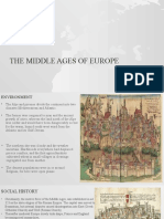 The Middle Ages of Europe