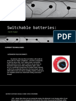 Switchable Batteries