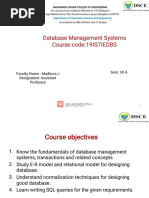 IE - DBMS - Module 1