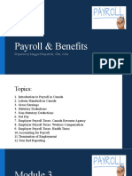 Payroll & Benefits Guide for Canadian Employers