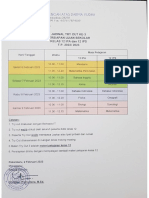 Jadwal Try Out 3