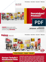 RAJASA PRINTING - ONE STOP PRINTING SOLUTIONS Leaflet