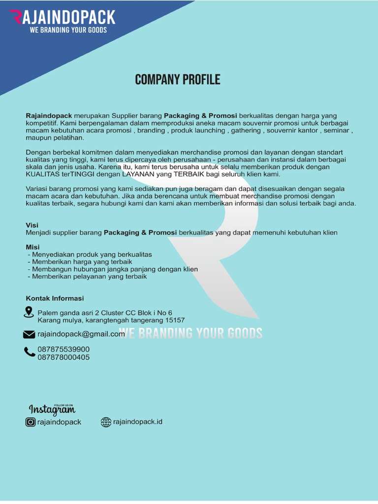 Company Profile & Catalog | PDF