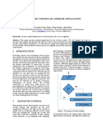 Elevator Control by Android Application